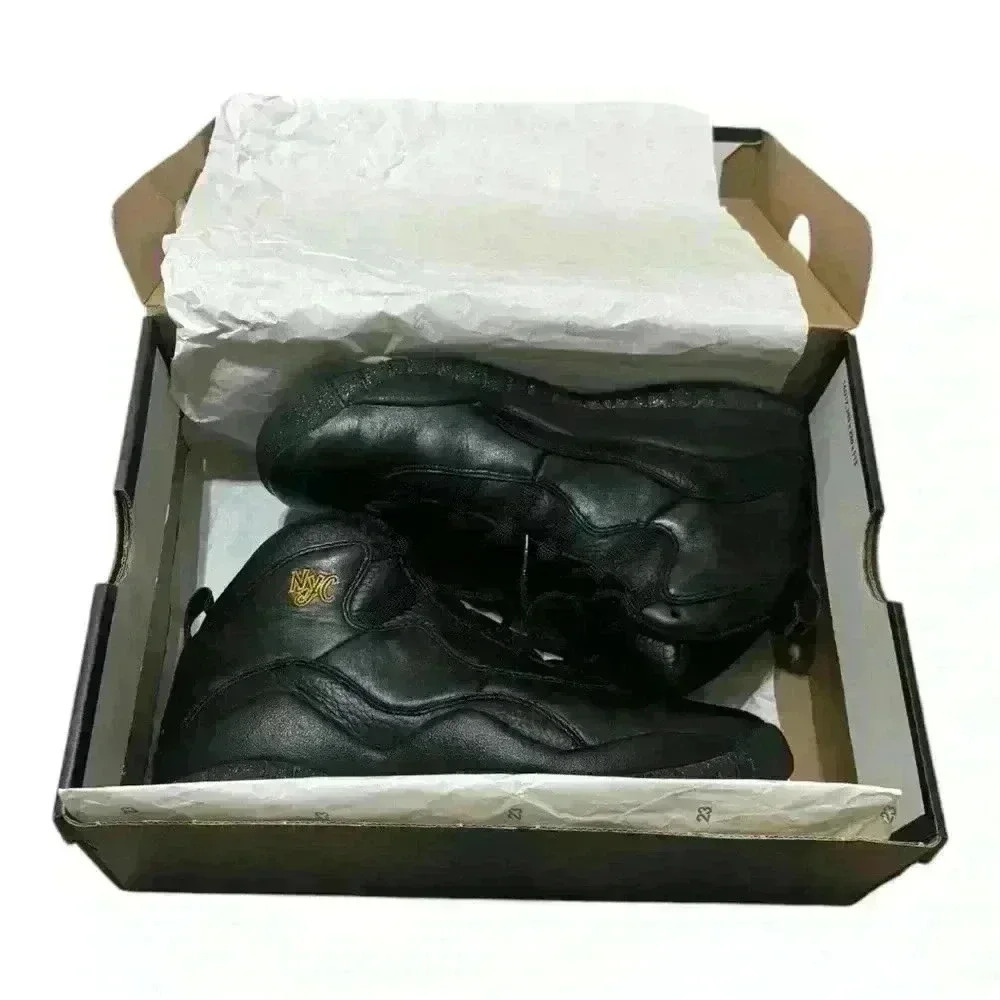 Air Jordan 10 Retro NYC-Youth Sneakers - Picture 9 of 10